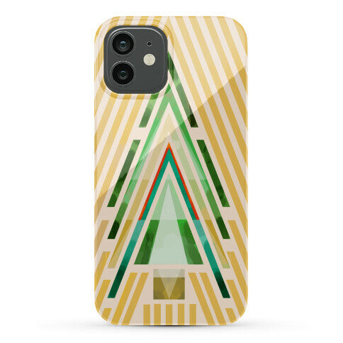Geometric Summer Tree Phone Case